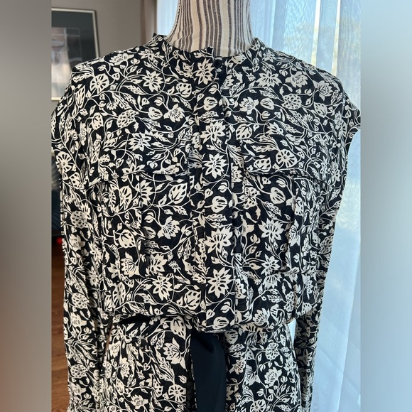 Reiss Dress size 8 Micah floral midi dress - Picture 6 of 8